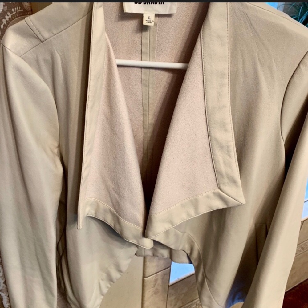 BB Dakota Ariana Drape Front Jacket